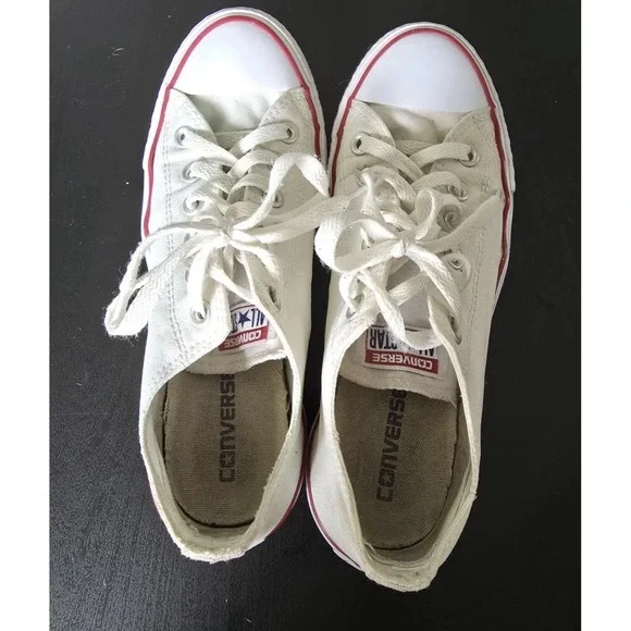 Converse Chuck Taylor All Star Low Top - Optical White - Men's 7/ Women's 9 - Picture 9 of 11